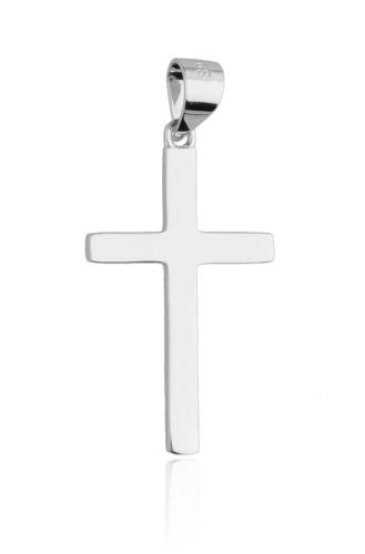 Zawieszka srebrna 925 krzyżyk gładki SZ19833.jpg