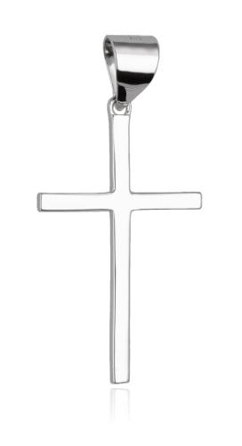 Zawieszka srebrna 925 krzyżyk gładki SZ19838.jpg