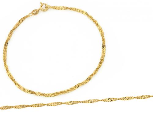 Bransoletka złota 375 9 karat singapur 2,1mm NZB20144.jpg