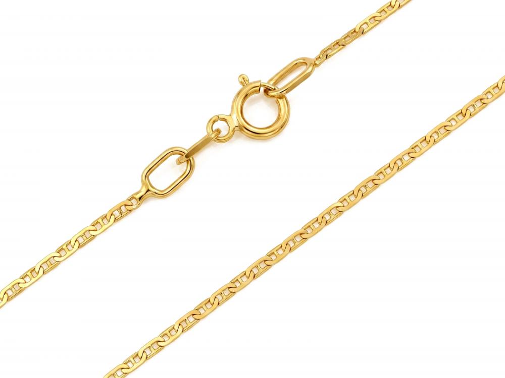 Łańcuszek złoty  marina gucci 1,1mm ZL20164