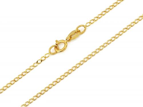 Łańcuszek złoty 585 14 karat pancerka 1,3mm ZL20163.jpg