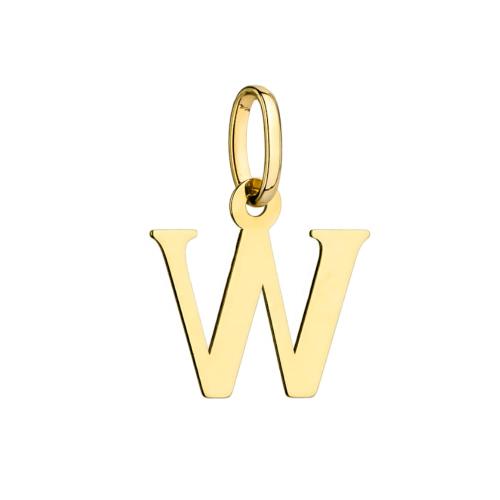 Zawieszka złota 585 14 karat litera literka W ZZ20045.jpg