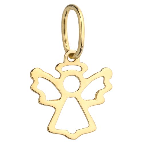 Zawieszka złota 585 14 karat medalik anioł aniołek ZZ20121.jpg