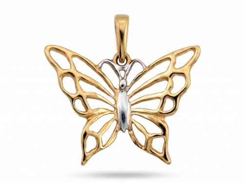 Zawieszka złota 375 9 karat motyl ażurowy NZZ20354.jpg