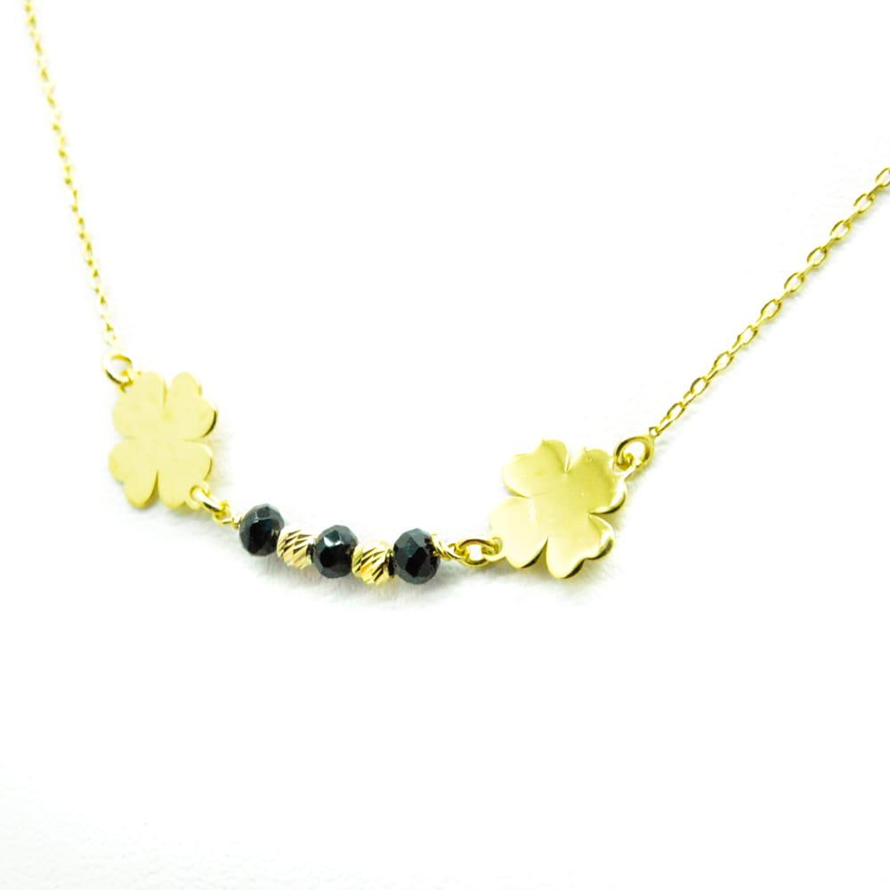 Naszyjnik srebrny koniczyna SN0968