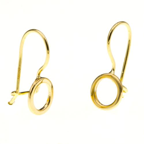 Kolczyki złote kółka na biglu ZK5707.jpg