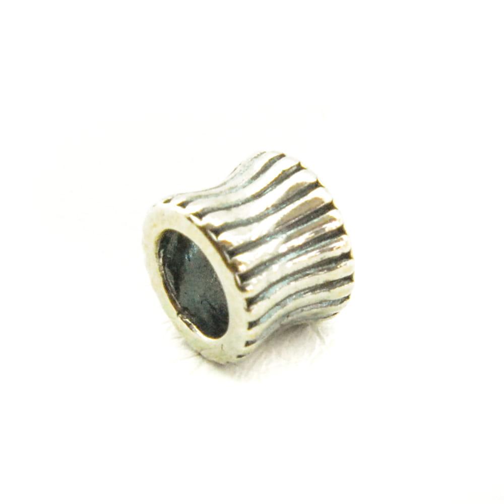 Zawieszka srebrna wałeczek beads SZ1484