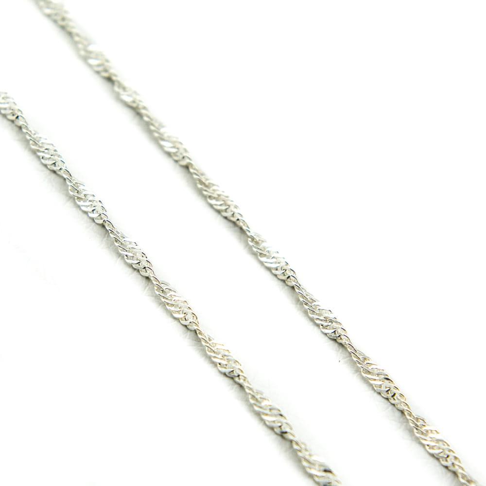Łańcuszek srebrny singapur 1,5mm SL2651